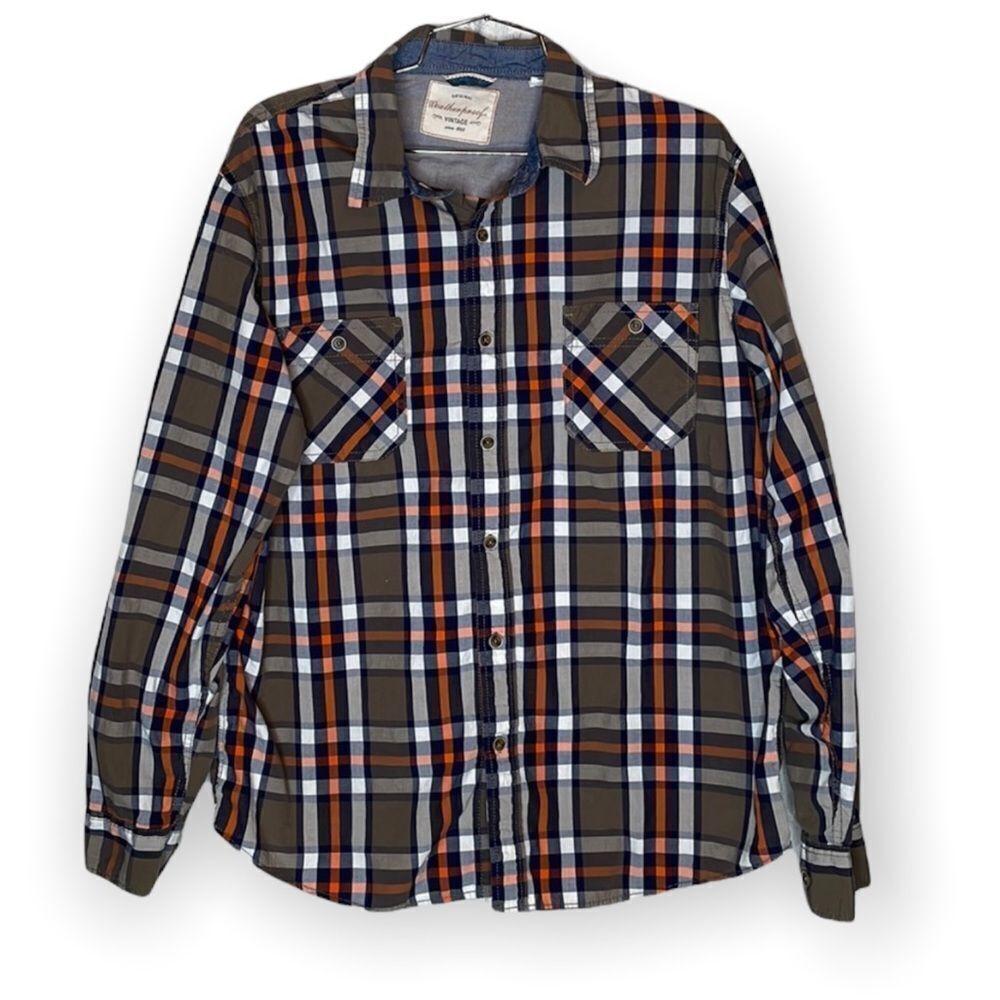 Men’s Weatherproof vintage Button Down size Large